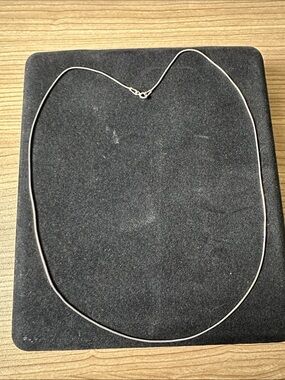 Sterling Silver Snake Chain Necklace - Silver